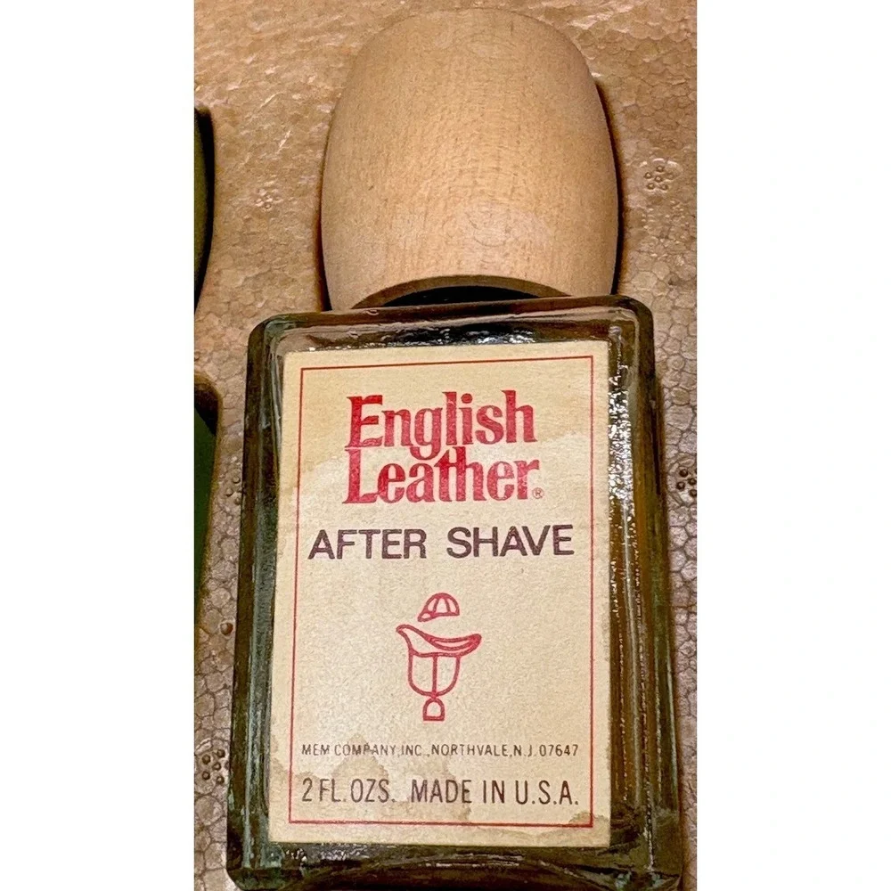 Vintage English Leather Collection 5 Bottle Gift Set Aftershave Cologne Mem Co.